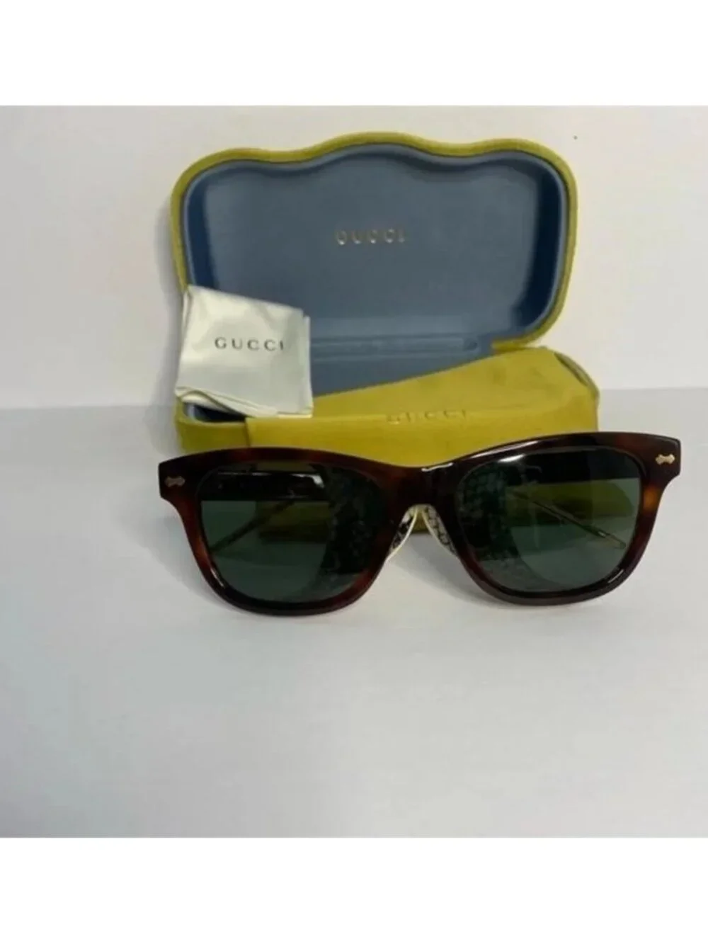 New Auth  - GG0671S Sunglasses by Gucci™ Shape: Rectangle, Material: Acetate,